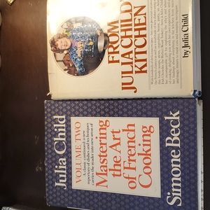 Two Julia Childs Cookbooks Vintage
